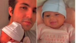 Shahroze Sabzwari sings for baby Zahra in an adorable video