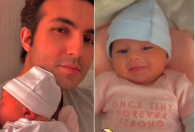 Shahroze Sabzwari sings for baby Zahra in an adorable video