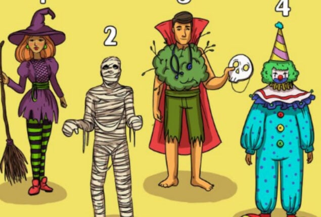 Brain Teaser: Find the Halloween Costume Party culprit in 9 seconds?