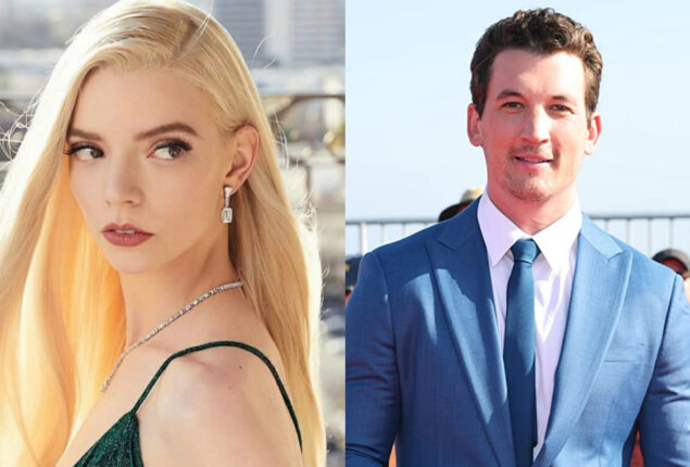 Anya Taylor-Joy appears opposite to Miles Teller in ‘The Gorge’