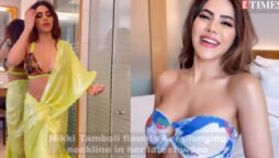 Nikki Tamboli's video goes viral: 'Uff teri adaa'