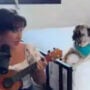 Woman sings Bruno Mars’ Just the Way You Are to her pet puppy