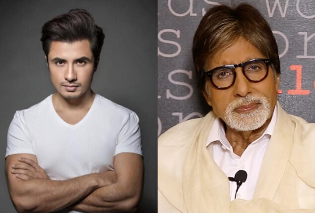 Ali Zafar writes heartfelt note for Amitabh Bachchan on his 80th birthday