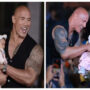 Dwayne Johnson stunned in black waistcoat at ‘Black Adam’ event