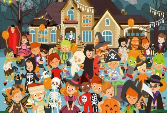 Optical Illusion: How many pumpkins can you find in 10 seconds?