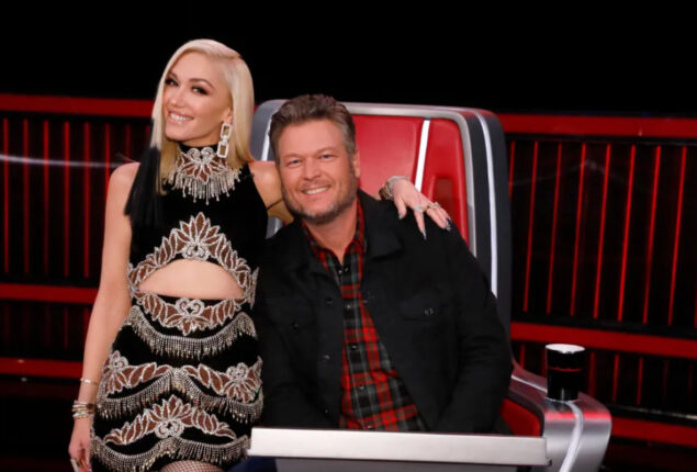 Gwen Stefani and Blake Shelton turned the 2022 Matrix Awards into a date night