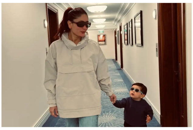 Kareena Kapoor Khan and son Jeh are ‘off to work’