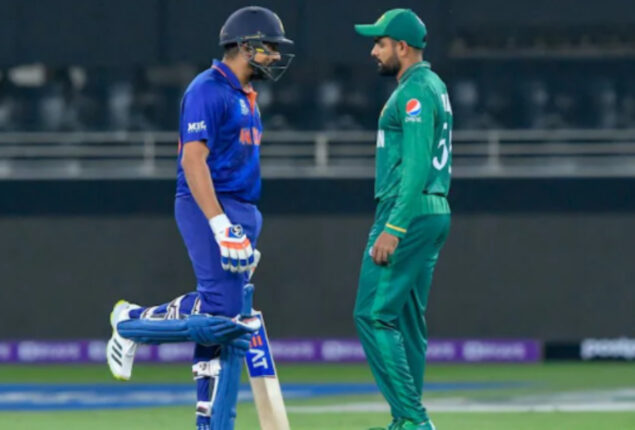 T20 World Cup 2022: Rain anticipated to have an impact on Pakistan India game