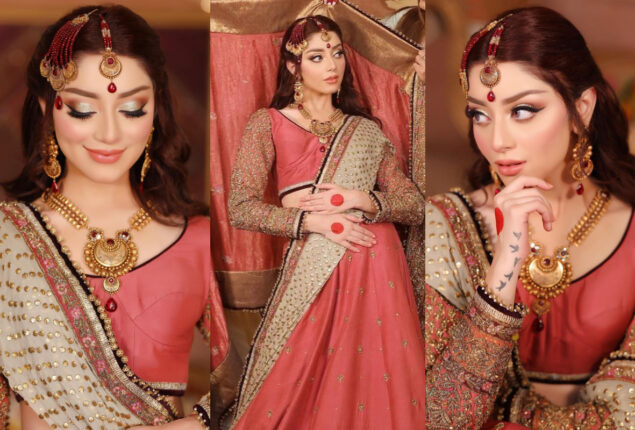 Alizeh Shah leaves jaws dropped in latest bridal shoot
