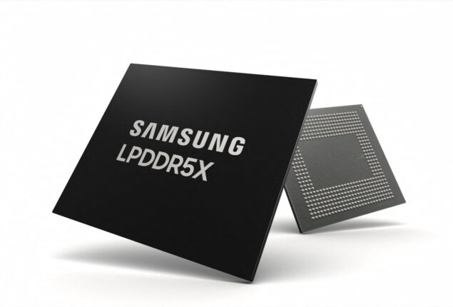 Samsung officially announces fastest LPDDR5X DRAM ever made