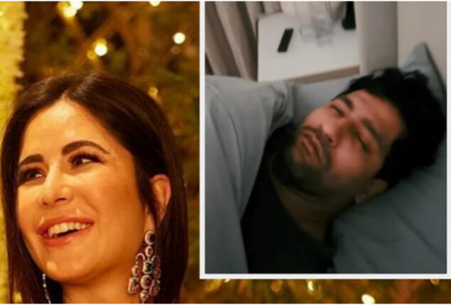 Katrina Kaif wakes Vicky Kaushal with Phone Bhoot sound