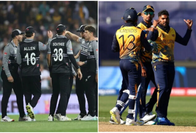 T20 World Cup 2022 –  NZ vs SL Match preview, Pitch report, Predicted playing 11