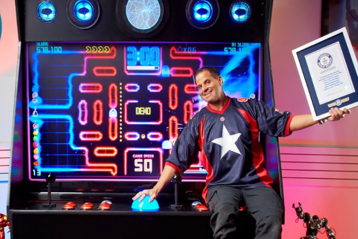 Tetris arcade machine