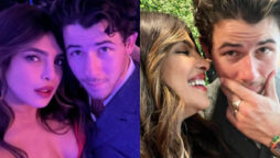 Nick Jonas and Priyanka Chopra attend a friend’s wedding