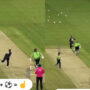 Watch viral: Bowler gets rid of batter with his football skills