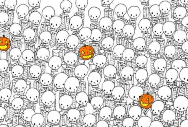 Spooky! Find the ghost in this brain teaser!