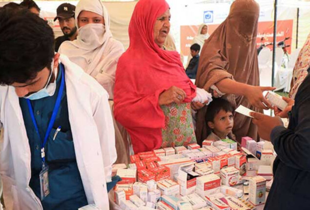 47 health camps operating in flood-affected areas of the country