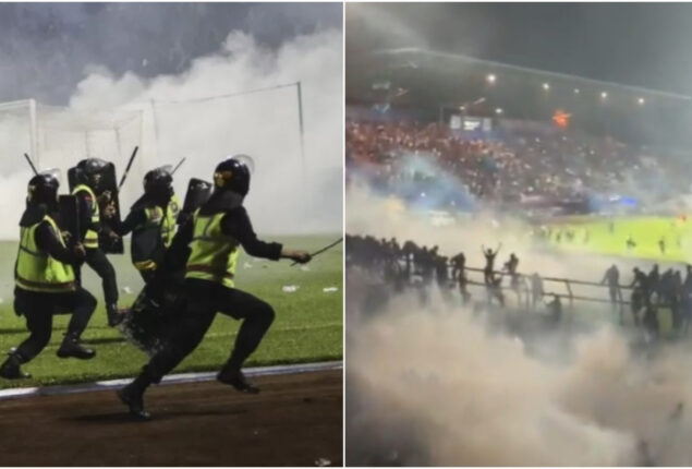 Indonesia: A football stampede results in 174 deaths