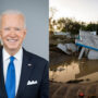 Joe Biden to meet flood victims and announce $60 million for Puerto Rico’s infrastructure