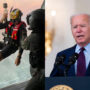 Biden thanks Coast Guard member for saving lives in Hurricane Ian