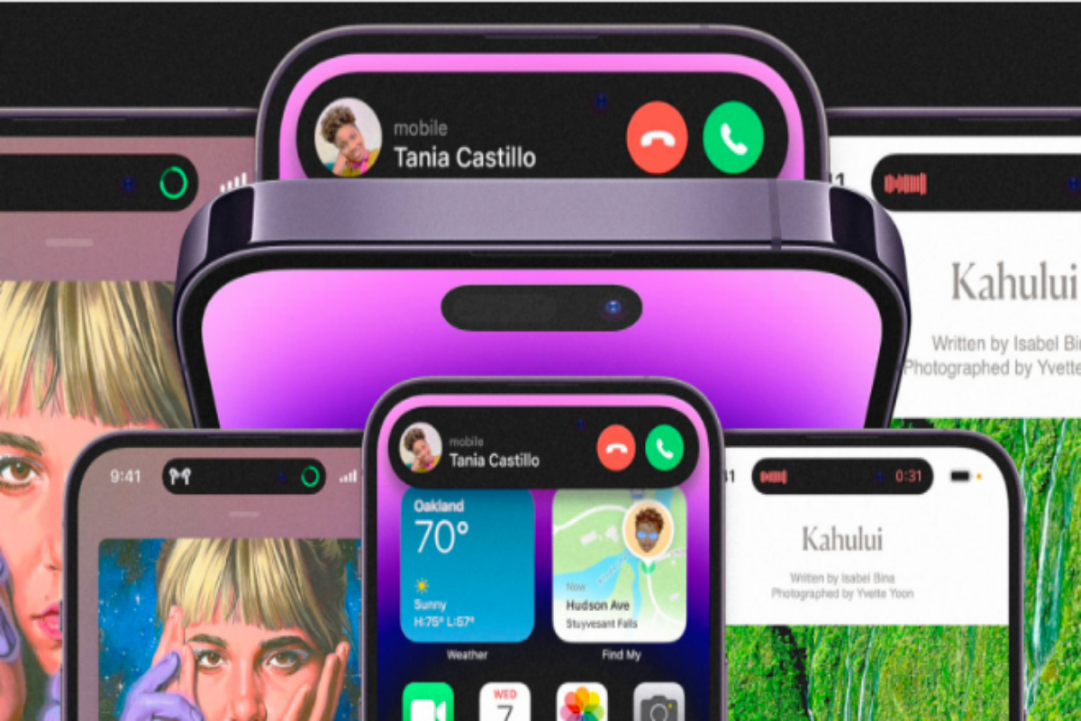 Apple Dynamic Island imitator Android app