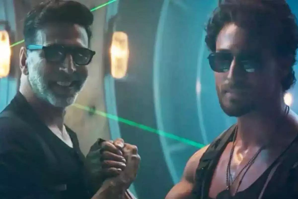 Akshay Kumar and Tiger Shroff