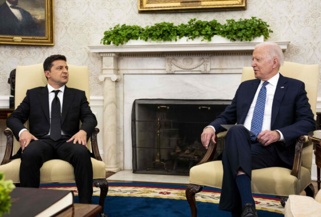 Biden, Zelenskyy to speak via phone Tuesday says reports