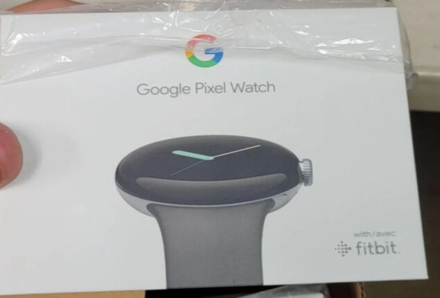 Google Pixel Watch live images leaked