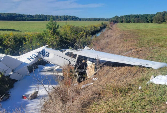 Plane crash kills flight instructor, injures 2 University students says police