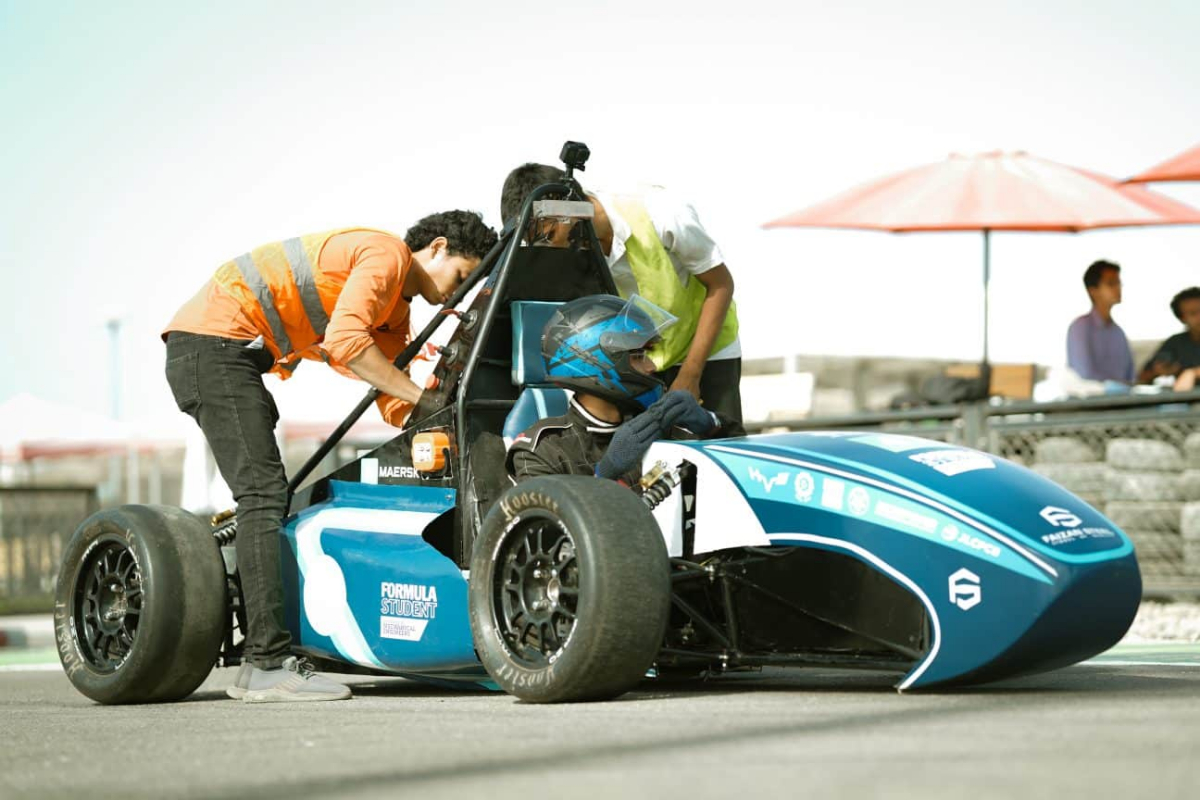 Tesla and NUST Formula Electric Team