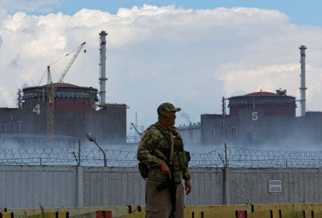 UN nuclear watchdog chief calls Zaporizhzhia plant shelling “irresponsible”
