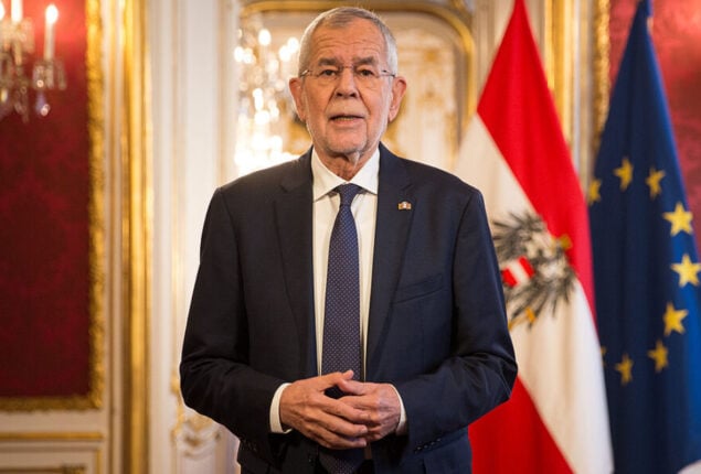 Austrian president wants re-election by first-round knockout