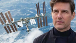 Tom Cruise is shooting his next picture in space