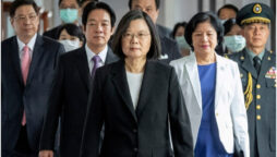 Taiwan’s president vows to boost military power, as China tensions escalate