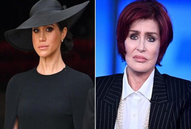 Meghan Markle will interact with ‘showbiz royalty’: Sharon Osbourne