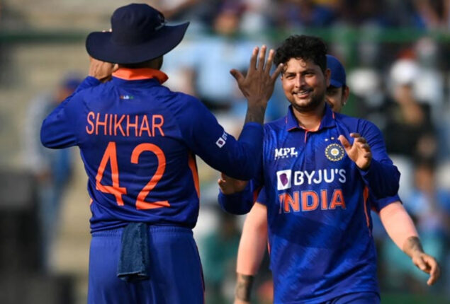 Kuldeep picks four as South Africa scores 99