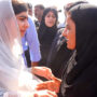 Malala Yousafzai visits flood-affected areas of Dadu
