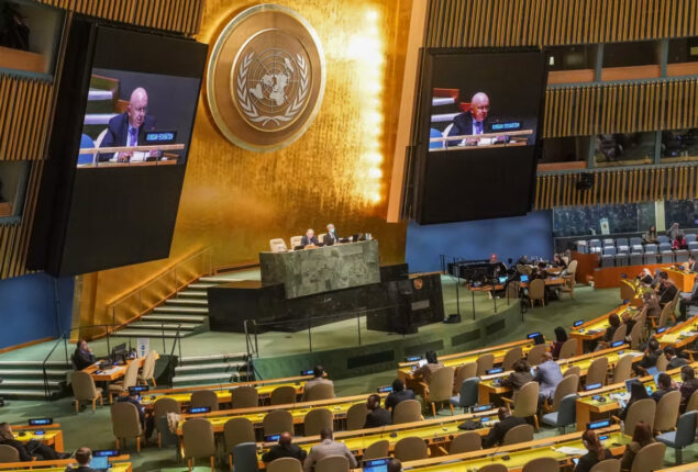 War in Ukraine: UN General Assembly denounces annexation by Russia