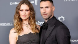 Adam Levine would like to thank Behati Prinsloo for her support