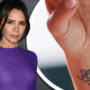 Victoria Beckham removed her ex-husband named tattoo