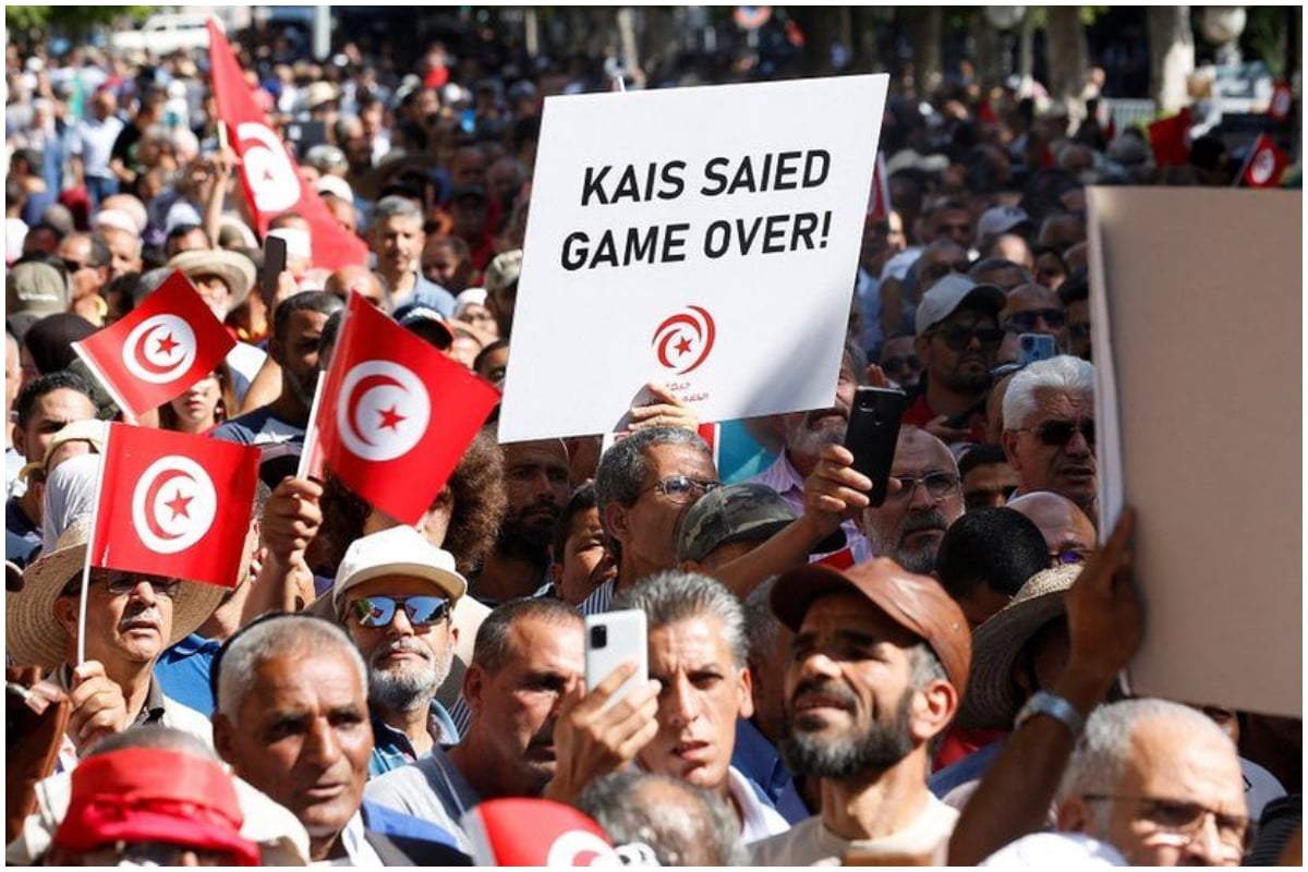 Tunisia's President Kais Saied