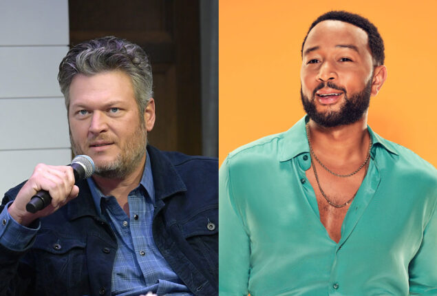 John Legend will miss Blake Shelton on The Voice