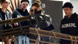Justin and Hailey Bieber sending Kanye West a coded message?
