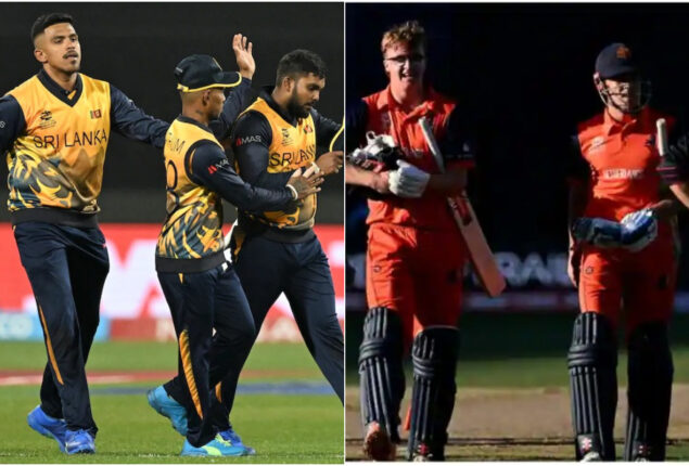 T20 World Cup 2022 Points table after Sri Lanka beats UAE, NL knocks NAM– Group A Match