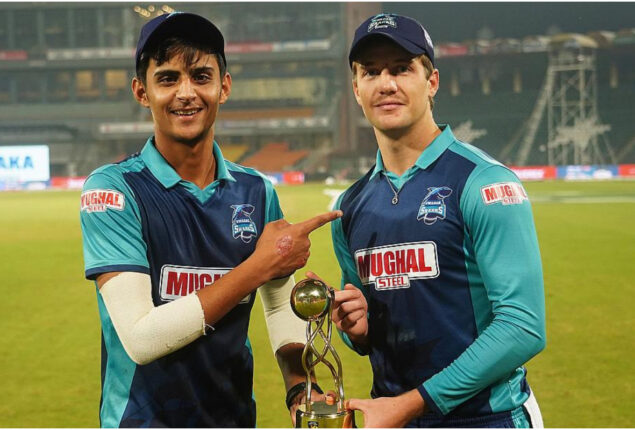 Gwadar Sharks defeat Warriors to top PJL points table with five wickets from Saad Masood