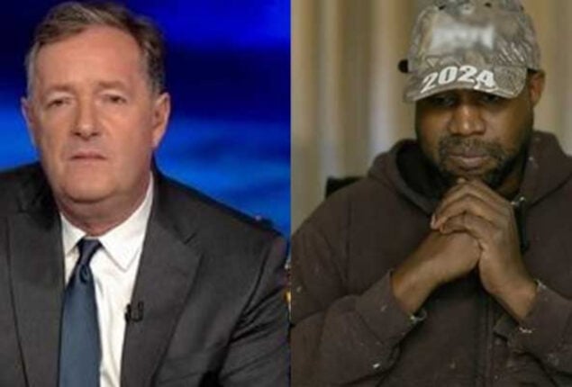 Kanye West address Piers Morgan “Karen” in vicious wealth dig at TV host