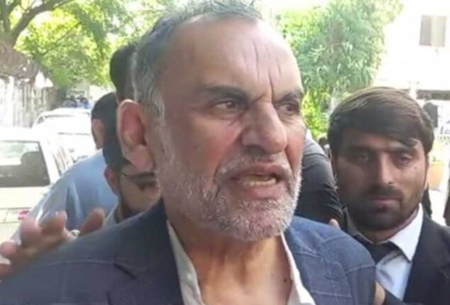 District Court grants bail to Senator Azam Swati