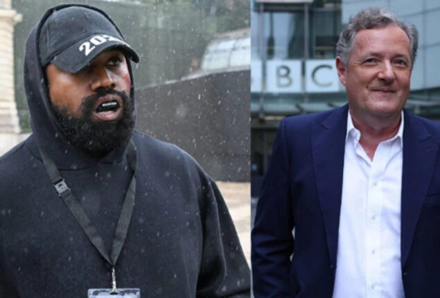 Ye leaves the Piers Morgan show after a tense interview