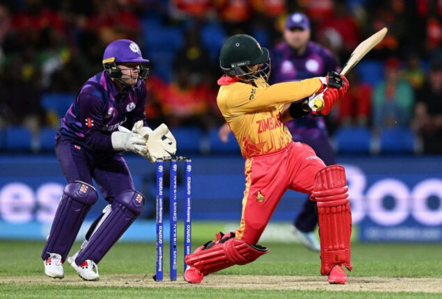 ICC World Cup 2022 – Zimbabwe vs Scotland Full Highlights