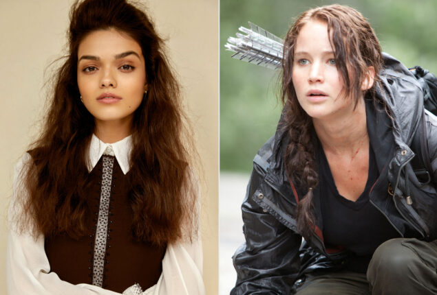 Rachel Zegler show some BTS at the Hunger Games Prequel